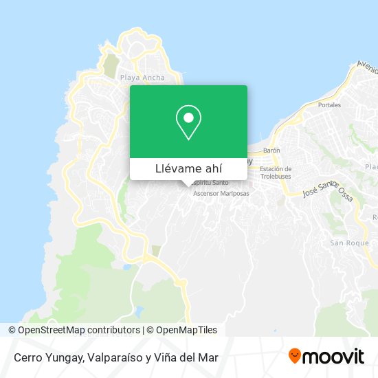 Mapa de Cerro Yungay