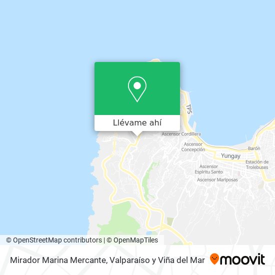 Mapa de Mirador Marina Mercante