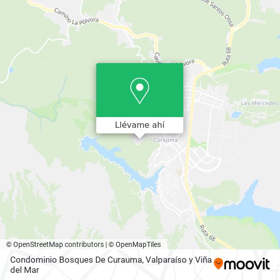 Mapa de Condominio Bosques De Curauma