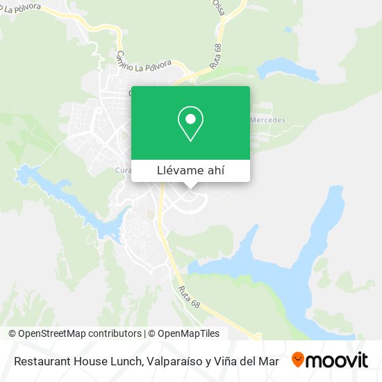 Mapa de Restaurant House Lunch