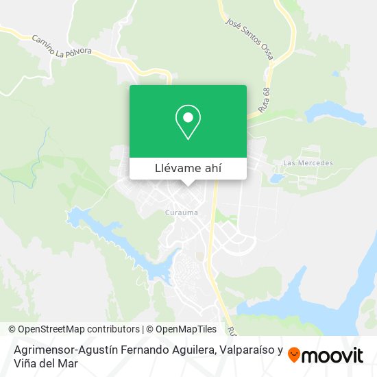 Mapa de Agrimensor-Agustín Fernando Aguilera