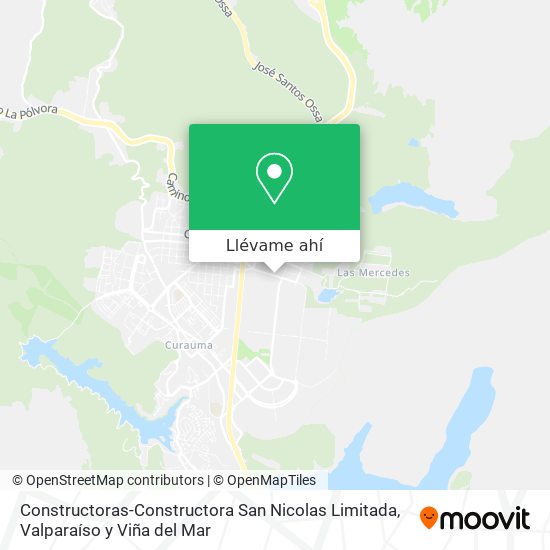 Mapa de Constructoras-Constructora San Nicolas Limitada