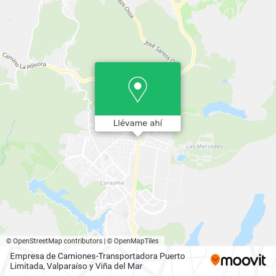 Mapa de Empresa de Camiones-Transportadora Puerto Limitada