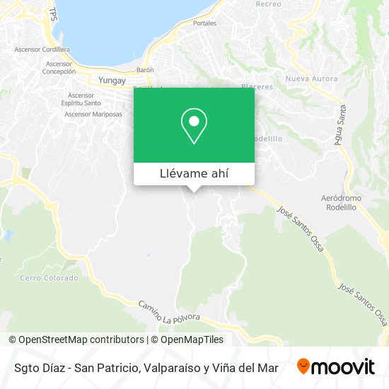 Mapa de Sgto Díaz - San Patricio