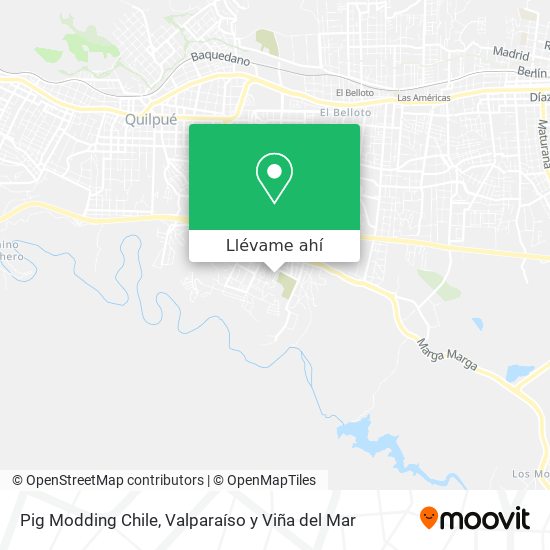 Mapa de Pig Modding Chile