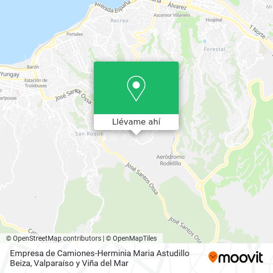 Mapa de Empresa de Camiones-Herminia Maria Astudillo Beiza