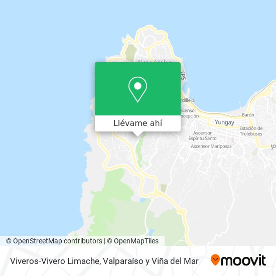 Mapa de Viveros-Vivero Limache