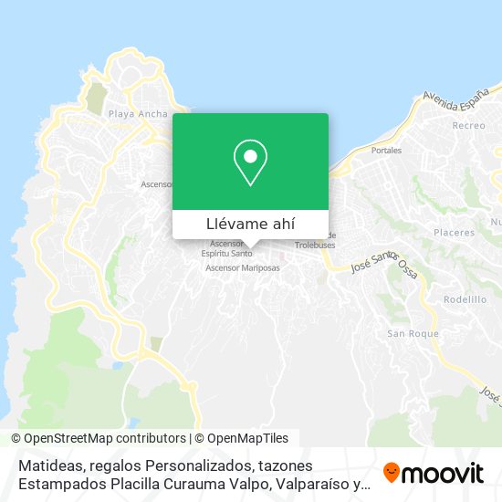 Mapa de Matideas, regalos Personalizados, tazones Estampados Placilla Curauma Valpo