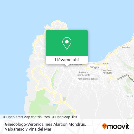 Mapa de Ginecologo-Veronica Ines Alarcon Mondrus