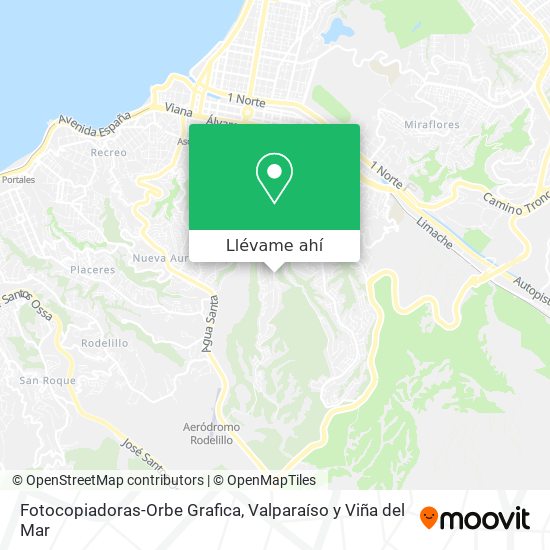 Mapa de Fotocopiadoras-Orbe Grafica