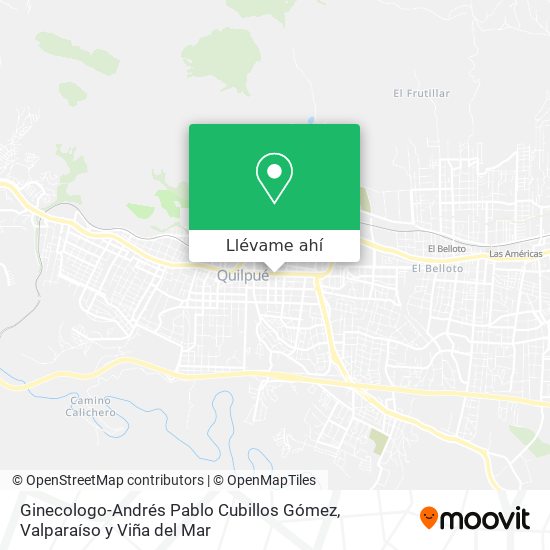 Mapa de Ginecologo-Andrés Pablo Cubillos Gómez