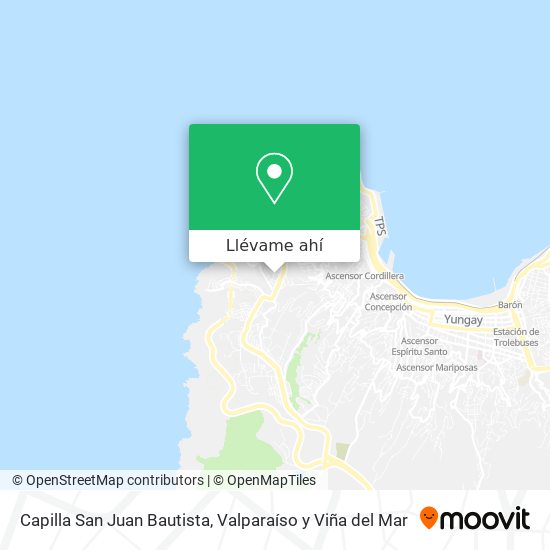 Mapa de Capilla San Juan Bautista