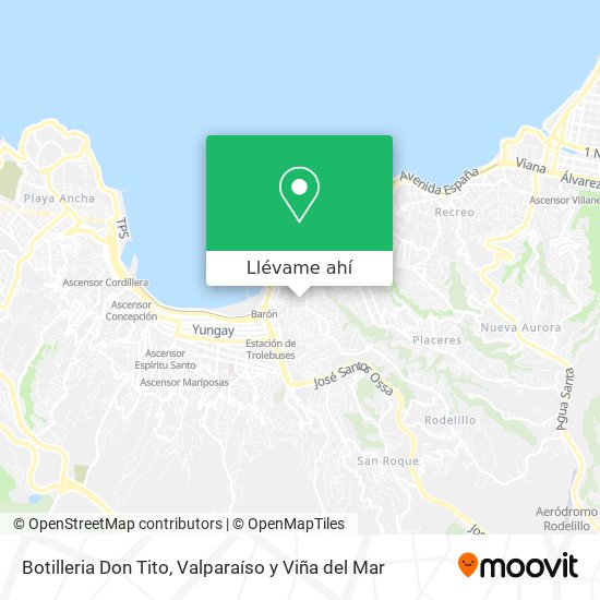 Mapa de Botilleria Don Tito