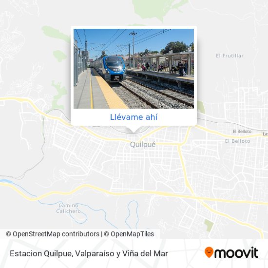 Mapa de Estacion Quilpue