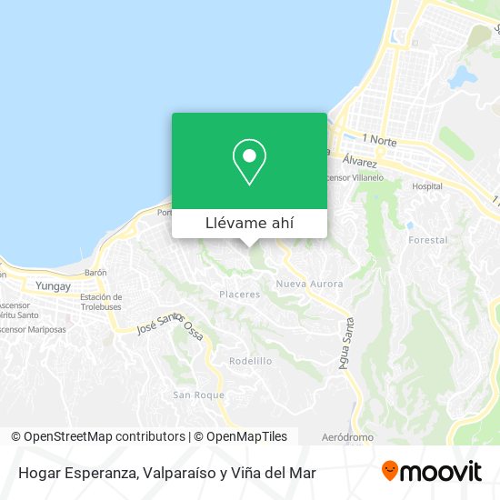 Mapa de Hogar Esperanza