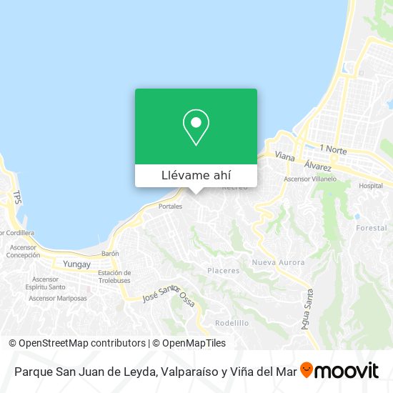 Mapa de Parque San Juan de Leyda