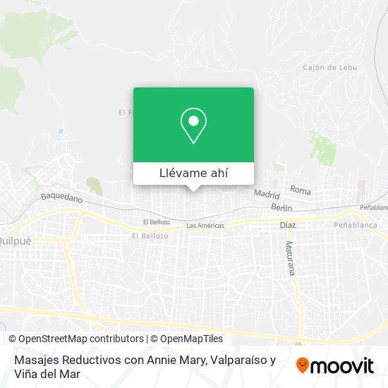 Mapa de Masajes Reductivos con Annie Mary