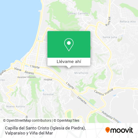 Mapa de Capilla del Santo Cristo (Iglesia de Piedra)