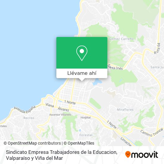 Mapa de Sindicato Empresa Trabajadores de la Educacion