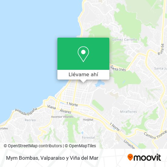 Mapa de Mym Bombas