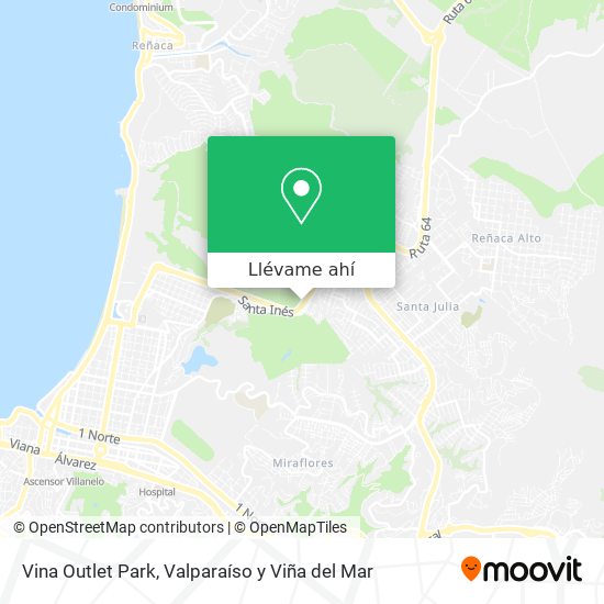 Mapa de Vina Outlet Park