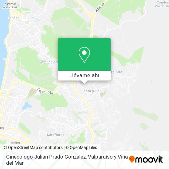 Mapa de Ginecologo-Julián Prado González