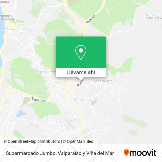 Mapa de Supermercado Jumbo