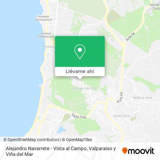 Mapa de Alejandro Navarrete - Vista al Campo