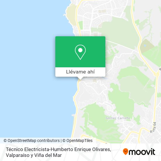 Mapa de Técnico Electricista-Humberto Enrique Olivares