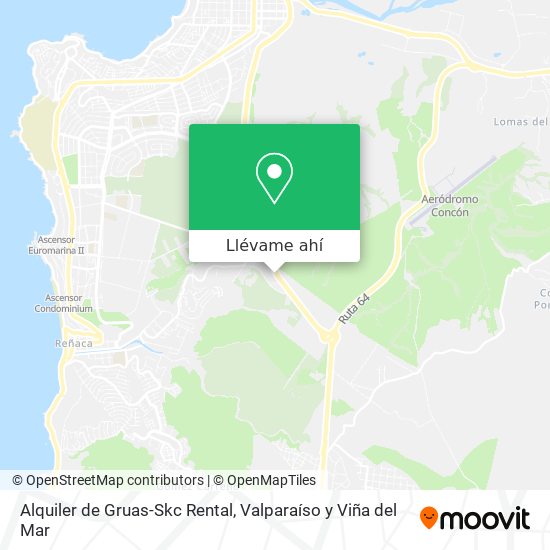 Mapa de Alquiler de Gruas-Skc Rental