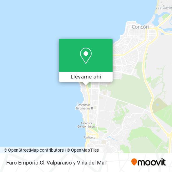 Mapa de Faro Emporio.Cl