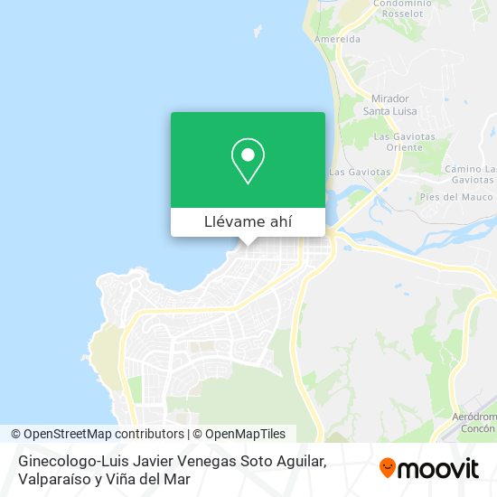 Mapa de Ginecologo-Luis Javier Venegas Soto Aguilar