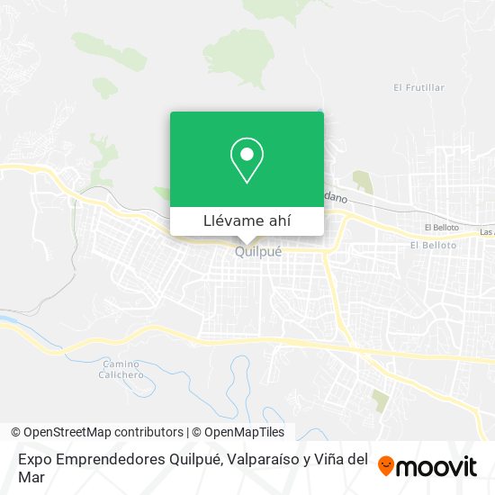 Mapa de Expo Emprendedores Quilpué