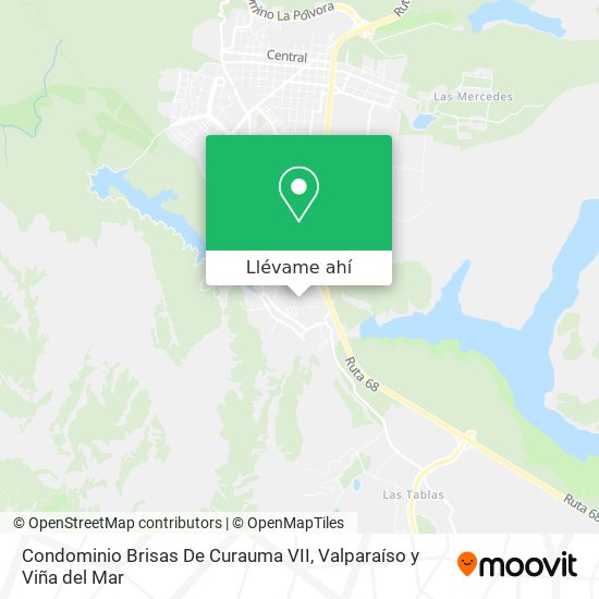 Mapa de Condominio Brisas De Curauma VII