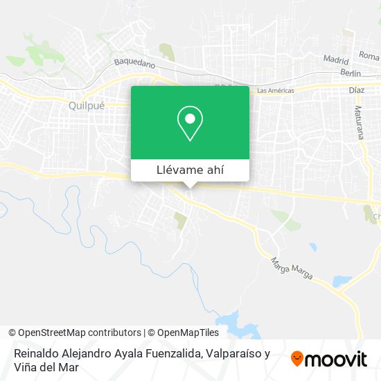 Mapa de Reinaldo Alejandro Ayala Fuenzalida