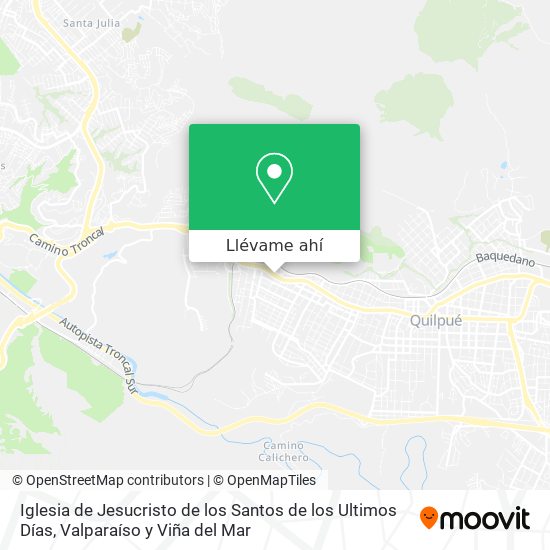 Mapa de Iglesia de Jesucristo de los Santos de los Ultimos Días