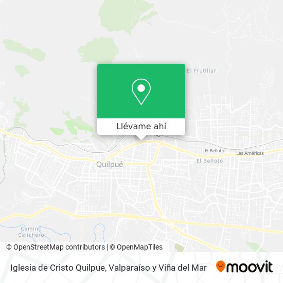 Mapa de Iglesia de Cristo Quilpue