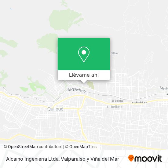 Mapa de Alcaino Ingenieria Ltda