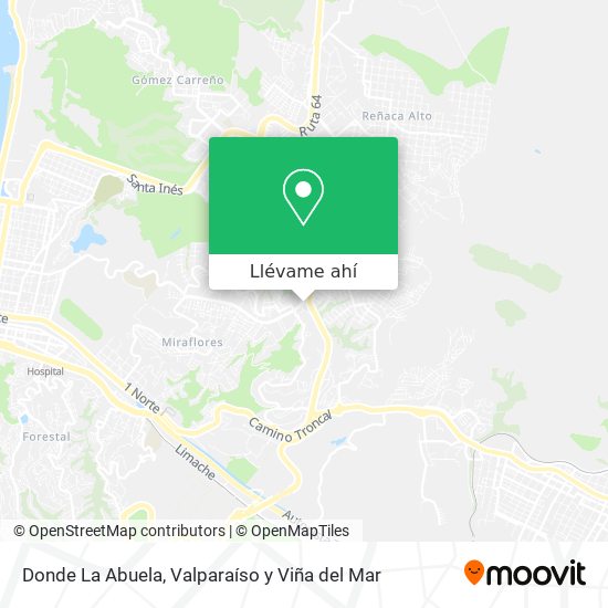 Mapa de Donde La Abuela