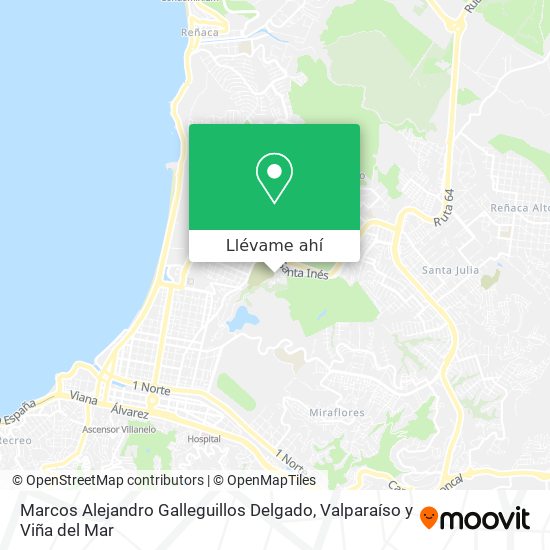 Mapa de Marcos Alejandro Galleguillos Delgado