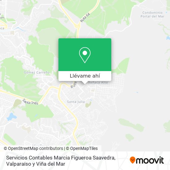 Mapa de Servicios Contables Marcia Figueroa Saavedra