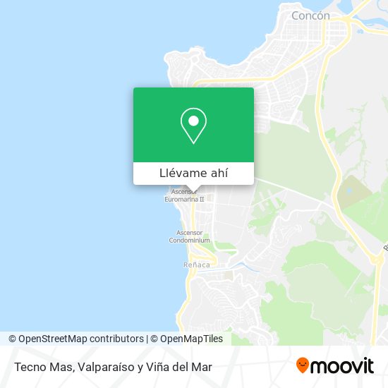 Mapa de Tecno Mas