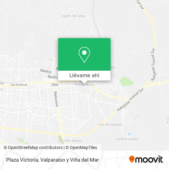 Mapa de Plaza Victoria