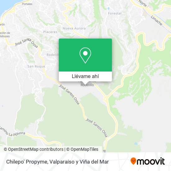 Mapa de Chilepo' Propyme