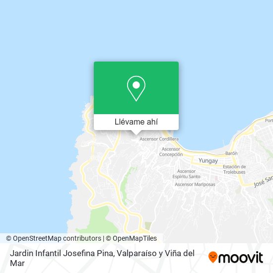 Mapa de Jardin Infantil Josefina Pina