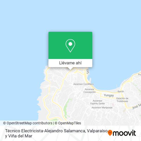 Mapa de Técnico Electricista-Alejandro Salamanca