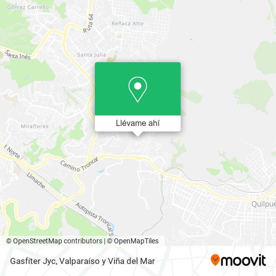 Mapa de Gasfíter Jyc