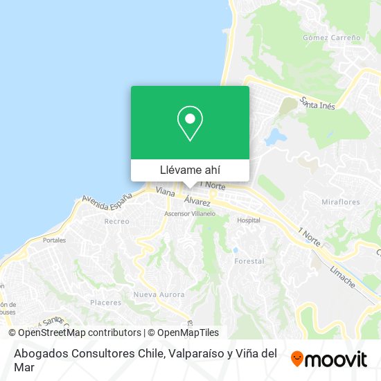 Mapa de Abogados Consultores Chile