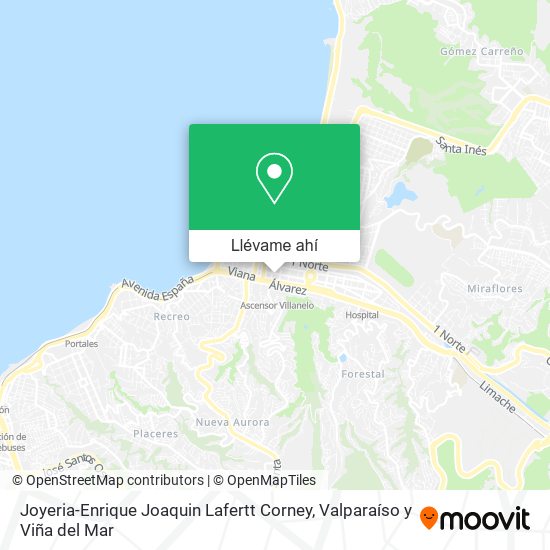 Mapa de Joyeria-Enrique Joaquin Lafertt Corney