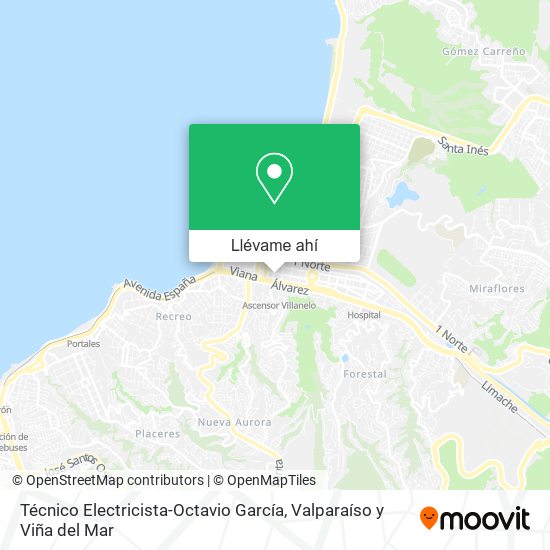 Mapa de Técnico Electricista-Octavio García